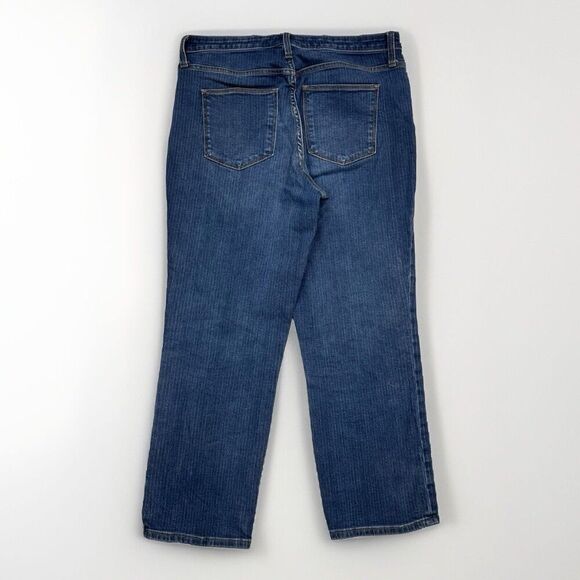 Universal Thread Jeans Womens 12/31 High Rise Straight Crop Measures 34 x 26 - Picture 2 of 13